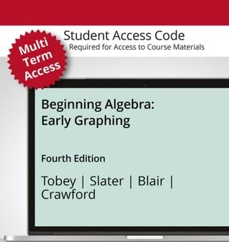 Ebook Beginning Algebra: Early Graphing — MyLab Math with Pearson eText Access Code cheap pdf