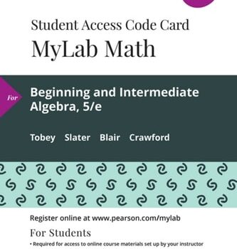 Ebook Beginning & Intermediate Algebra — MyLab Math with Pearson eText cheap pdf