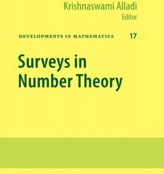 Ebook Surveys in Number Theory (Developments in Mathematics Book 17) cheap pdf