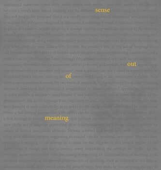 Ebook Making Sense out of Meaning: An Essay in Lexical Semantics cheap pdf
