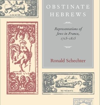 Ebook Obstinate Hebrews Representations of Jews in France, 1715-1815 cheap pdf