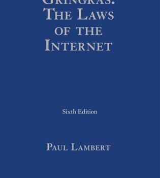 Ebook Gringras: The Laws of the Internet cheap pdf
