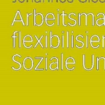 Ebook Arbeitsmarktflexibilisierung und Soziale Ungleichheit cheap pdf