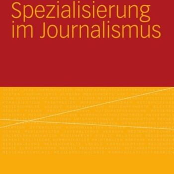 Ebook Spezialisierung im Journalismus cheap pdf