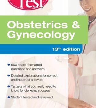 Ebook Obstetrics And Gynecology PreTest Self-Assessment And Review, Thirteenth Edition cheap pdf