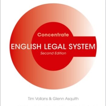 Ebook English Legal System Concentrate cheap pdf