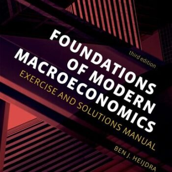 Ebook Foundations of Modern Macroeconomics: Exercise and Solutions Manual cheap pdf