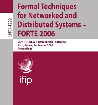 Ebook Formal Techniques for Networked and Distributed Systems – FORTE 2006 cheap pdf