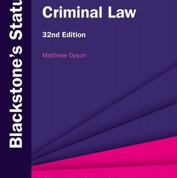 Ebook Blackstone’s Statutes on Criminal Law cheap pdf