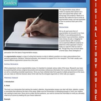 Ebook Argumentative Essay (Speedy Study Guides) cheap pdf