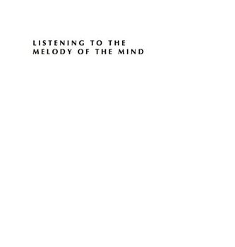 Ebook Listening to the Melody of the Mind: The Psychodynamic Psychotherapist cheap pdf