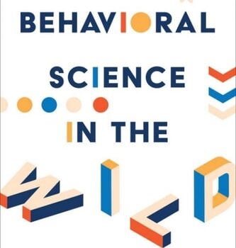 Ebook Behavioral Science in the Wild cheap pdf