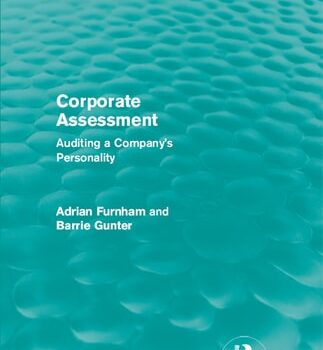 Ebook Corporate Assessment (Routledge Revivals) Auditing a Company’s Personality cheap pdf