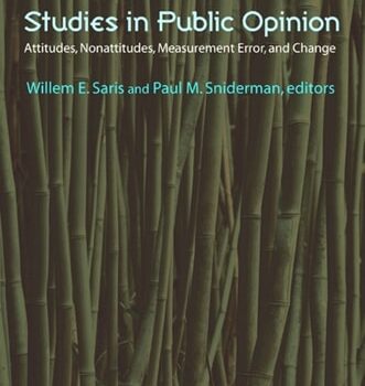 Ebook Studies in Public Opinion: Attitudes, Nonattitudes, Measurement Error, and Change cheap pdf