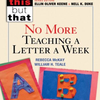 Ebook No More Teaching a Letter a Week cheap pdf