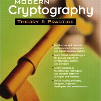 Ebook Modern Cryptography: Theory and Practice cheap pdf