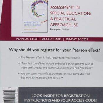 Ebook Assessment in Special Education: A Practical Approach — Enhanced Pearson eText cheap pdf