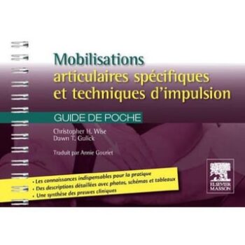 Ebook Mobilisations articulaires spécifiques et techniques d’impulsion: Guide de poche (Hors collection) (French Edition) cheap pdf