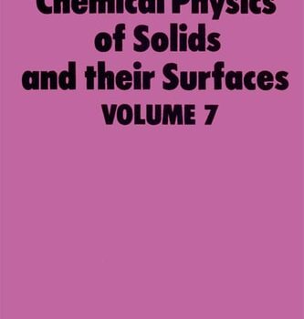 Ebook Chemical Physics of Solids and Their Surfaces Volume 7 cheap pdf