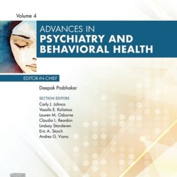 Ebook Advances in Psychiatry and Behavioral Health, Volume 4 cheap pdf