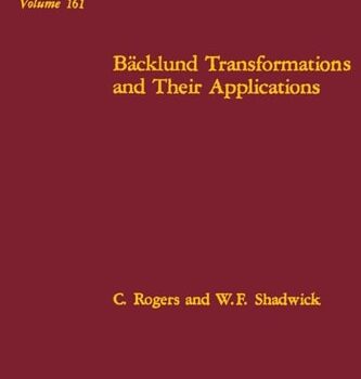 Ebook Backlund transformations and their applications (Volume 161 Mathematics in Science and Engineering) cheap pdf