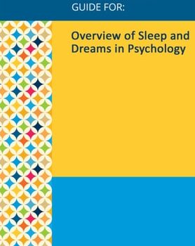 Ebook Gale Researcher Guide for: Overview of Sleep and Dreams in Psychology cheap pdf