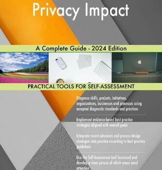 Ebook Privacy Impact A Complete Guide – 2024 Edition cheap pdf