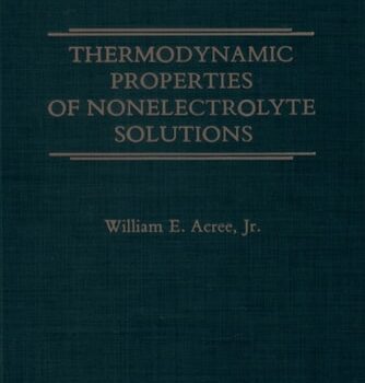Ebook Thermodynamic Properties of Nonelectrolyte Solutions cheap pdf