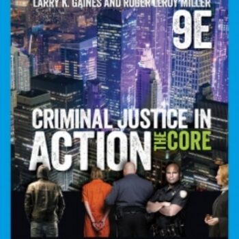 Ebook Mindtapv2.0 For Gaines/miller’s Criminal Justice In Action: The Core, 9th Edition [instant Access], 1 Term cheap pdf