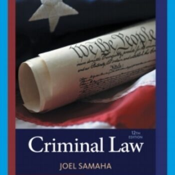 Ebook MindTapV2.0 for Samaha's Criminal Law, 12th Edition [Instant Access], 1 term cheap pdf
