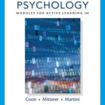 Ebook MindTapV2.0 for Coon/Mitterer/Martini’s Psychology: Modules for Active Learning, 14th Edition [Instant Access], 1 term cheap pdf
