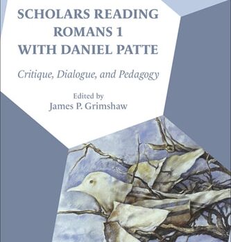 Ebook Scholars Reading Romans 1 with Daniel Patte: Critique, Dialogue, and Pedagogy cheap pdf