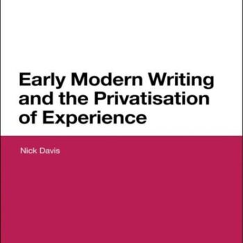 Ebook Early Modern Writing and the Privatization of Experience cheap pdf