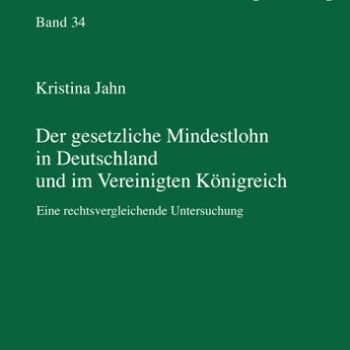Ebook Der gesetzliche Mindestlohn in Deutschland und im Vereinigten Koenigreich cheap pdf