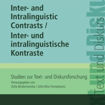 Ebook Inter- and Intralinguistic Contrasts / Inter- und intralinguistische Kontraste cheap pdf