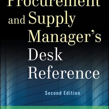 Ebook The Procurement And Supply Manager’s Desk Reference cheap pdf