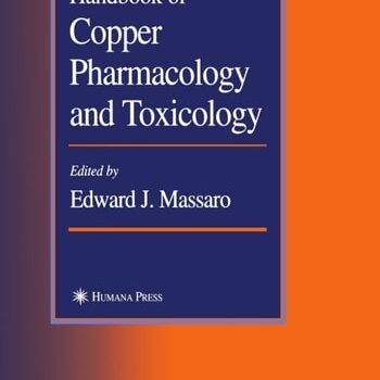 Ebook Handbook of Copper Pharmacology and Toxicology cheap pdf