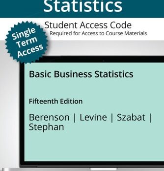Ebook MyLab Statistics with Pearson eText (up to 18-weeks) Access Code for Basic Business Statistics cheap pdf