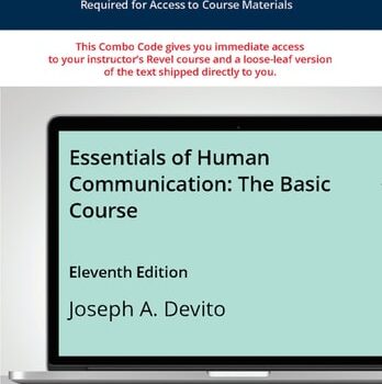 Ebook Essentials of Human Communication: The Basic Course — Revel + Print Combo Access Code cheap pdf