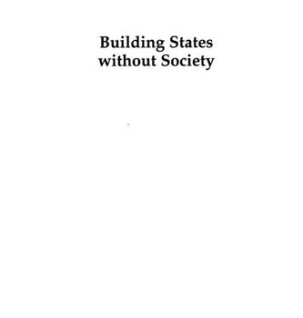 Ebook Building States without Society: European Union Enlargement and the Transfer of EU Social Policy to Poland and Hungary cheap pdf