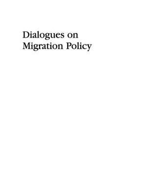 Ebook Dialogues on Migration Policy (Program in Migration and Refugee Studies) cheap pdf