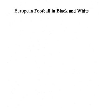 Ebook European Football in Black and White: Tackling Racism in Football cheap pdf