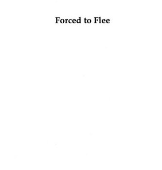 Ebook Forced to Flee: Human Rights and Human Wrongs in Refugee Homelands (Program in Migration and Refugee Studies) cheap pdf