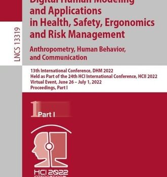 Ebook Digital Human Modeling and Applications in Health, Safety, Ergonomics and Risk Management. Anthropometry, Human Behavior, and Communication cheap pdf
