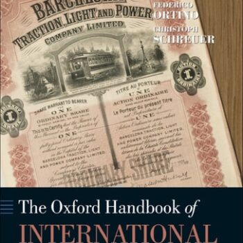 Ebook The Oxford Handbook of International Investment Law (Oxford Handbooks) cheap pdf