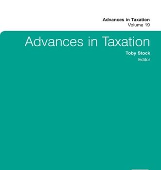 Ebook Advances in Taxation cheap pdf