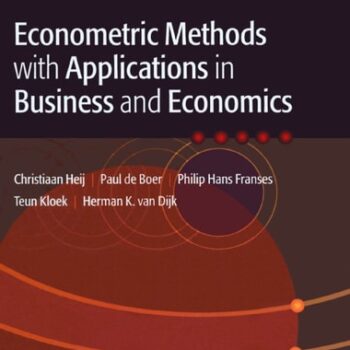 Ebook Econometric Methods with Applications in Business and Economics cheap pdf