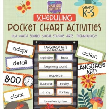 Ebook Nature Explorers Scheduling Pocket Chart Activities cheap pdf