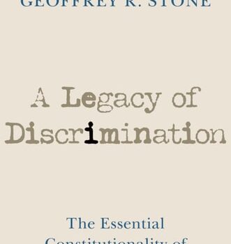 Ebook A Legacy of Discrimination: The Essential Constitutionality of Affirmative Action cheap pdf